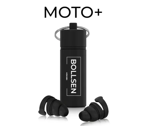 BOLLSEN Moto+ füldugók motorosoknak